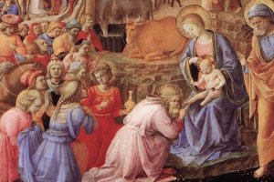 Fra Angelico, 'The Adoration of the Magi' (1445), National Gallery of Art, Washington