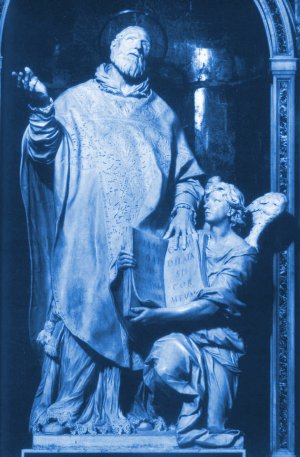 Alessandro Algardi, 'St Philip Neri' (1636-38), Santa Maria Vallicella, Rome